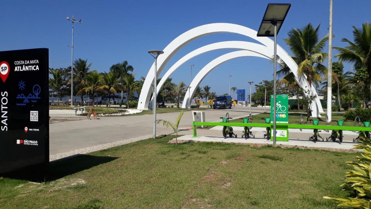 A Beira-Mar Com Duas Garagens Apartment Santos  Luaran gambar